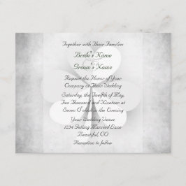 Lucky Heart Leaf Clover Ierse bruiloft uitnodiging