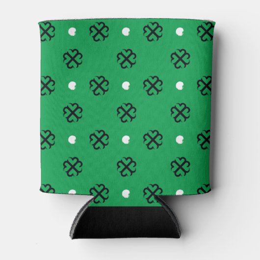 Lucky Hearts Shamrock Drankkoeler Blikjeskoeler (Voorkant)