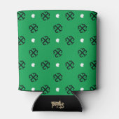 Lucky Hearts Shamrock Drankkoeler Blikjeskoeler (Achterkant)