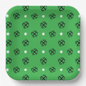 Lucky Hearts Shamrock Paper Bord (Voorkant)