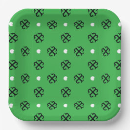 Lucky Hearts Shamrock Paper Bord