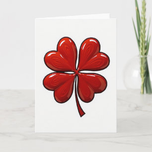 Lucky Hearts Wenskaart Kaart
