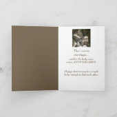 Lucky heeft Jubileum Lucky Couple Humor Cats Kaart (Binnen)