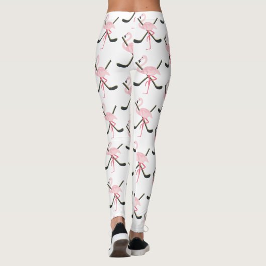 Lucky Hockey Victory Flamingo Leggings (Achterkant)