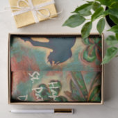 Lucky Hoefijzer and Horse St. Patrick's Day Tissuepapier (Geschenk)