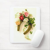 Lucky Hoefijzer art Muismat (Met muis)