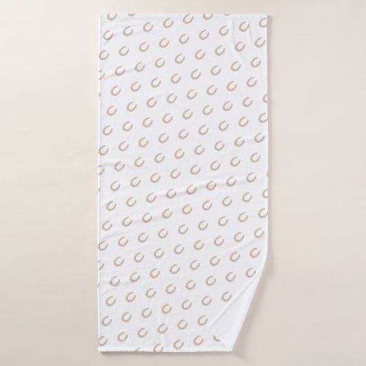 Lucky Hoefijzer Badhanddoek (Badhanddoek)