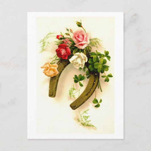 Lucky Hoefijzer Briefkaart