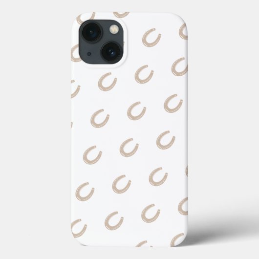 Lucky Hoefijzer Case-Mate iPhone Case (Achterkant)