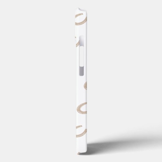 Lucky Hoefijzer Case-Mate iPhone Case (Achterkant / Links)