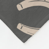 Lucky Hoefijzer Fleece Deken (Hoek)