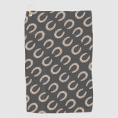 Lucky Hoefijzer Golfhanddoek (Voorkant)