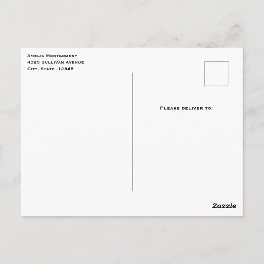 Lucky Hoefijzer gouden munten en klaver Briefkaart (Achterkant)