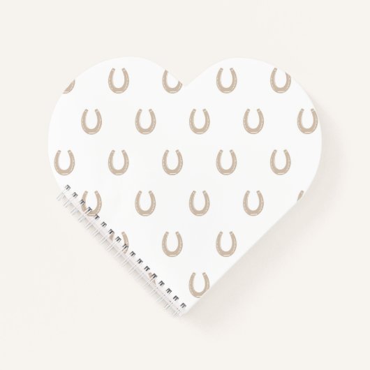 Lucky Hoefijzer Notitieboek (Voorkant)