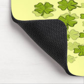 Lucky Hoefijzer Shamrocks Muismat (Hoek)