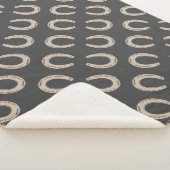 Lucky Hoefijzer Sherpa Deken (3/4)