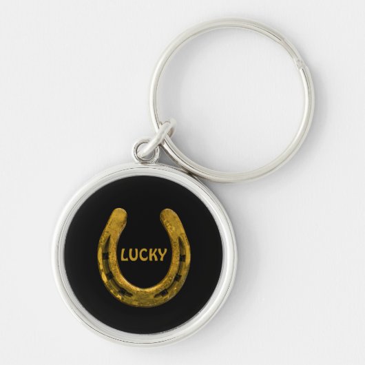 Lucky Hoefijzer Sleutelhanger (Voorkant)