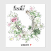 Lucky Hoefijzer Sticker (Vel)