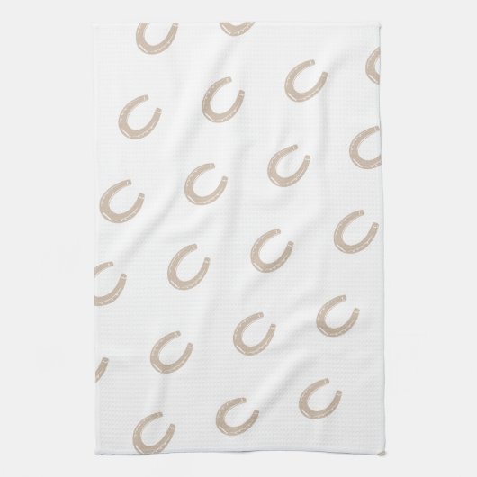 Lucky Hoefijzer Theedoek (Verticaal)