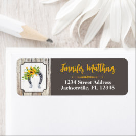 Lucky Hoefijzer, Zonnebloem Vrijgezellenfeest Adre Etiket