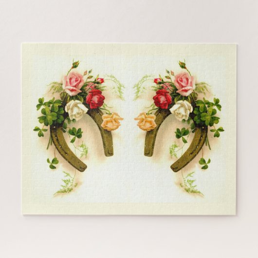 Lucky hoefijzers art legpuzzel (Horizontaal)