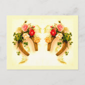 Lucky hoefijzers  kunst briefkaart (Voorkant)