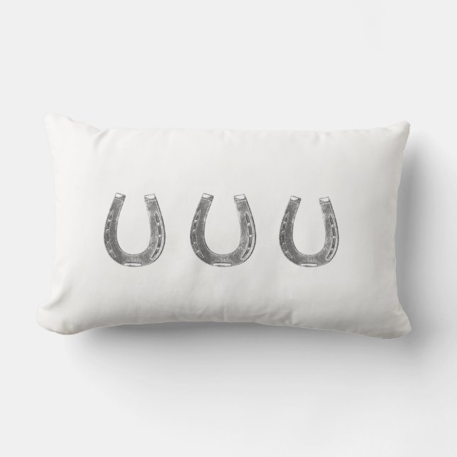 Lucky Hoefijzers Pillow Kussen (Voorkant)