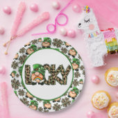 Lucky Hoesjes Papieren Bordje (Feest)