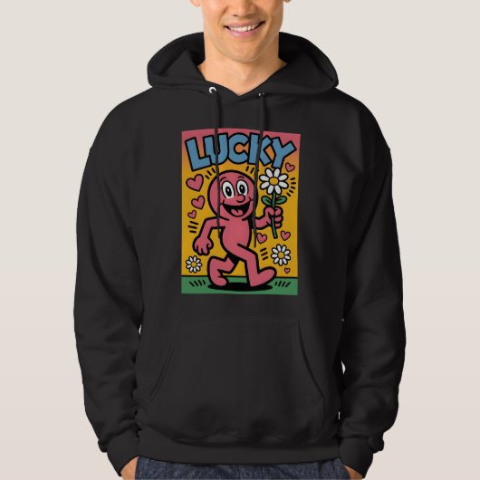 Lucky. Hoodie (Voorkant)