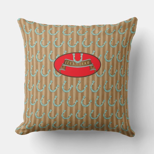 Lucky Hoof - Pillow Kussen (Voorkant)