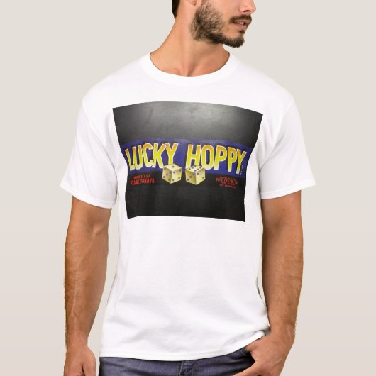 Lucky Hoppy Label T-shirt (Voorkant)