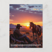 Lucky Horseshoe Briefkaart (Voorkant)