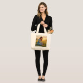 Lucky Horseshoe Grote Tote Bag (Voorkant (model))