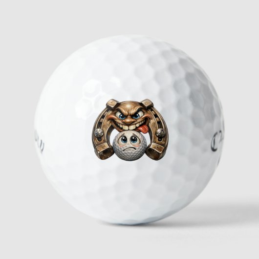 Lucky Horseshoe Superzachte Golfballen (Voorkant)