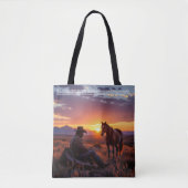 Lucky Horseshoe Tote Bag (Voorkant)