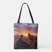 Lucky Horseshoe Tote Bag (Achterkant)