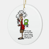 Lucky Humor krijgen Keramisch Ornament (Links)