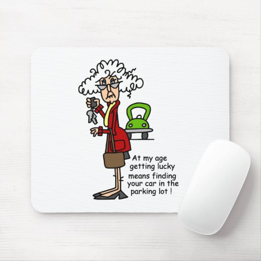 Lucky Humor krijgen Muismat (Met muis)