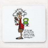 Lucky Humor krijgen Muismat (Voorkant)