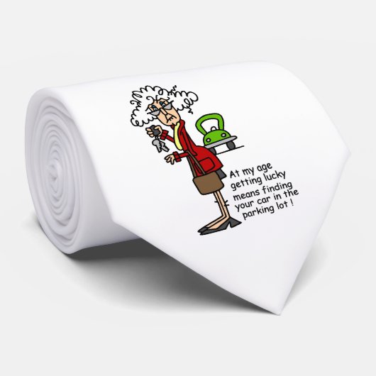 Lucky Humor krijgen Stropdas (Opgerold)