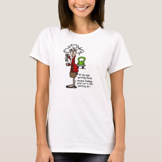 Lucky Humor krijgen T-shirt (Voorkant)