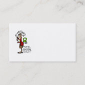 Lucky Humor krijgen Visitekaartje (Achterkant)