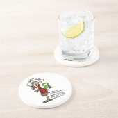 Lucky Humor krijgen Zandsteen Onderzetter (Zijkant)