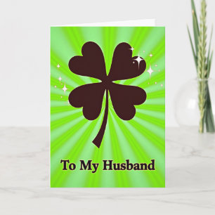 Lucky Husband Liefde Kaart