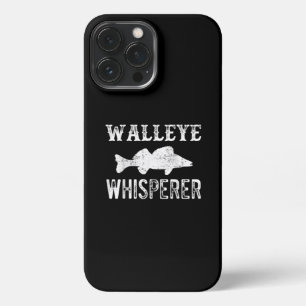 Lucky Ice Vist Walleye Whisperer Fisherman iPhone 13 Pro Max Hoesje
