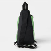 ]Lucky Ierse Shamrock gouden munt Sling Bag (Achterkant)