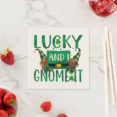 Lucky & ik heb het vanaf de dag van de patricks-co servet (Insitu)