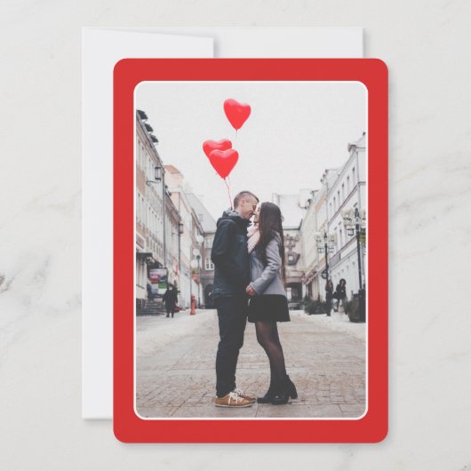 Lucky in liefde foto spelen Kaart koppels douche (Achterkant)