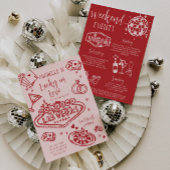 Lucky In Love Bachelorette Weekend Reisschema Kaart