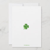 Lucky in Love Bridal Shower Uitnodiging (Achterkant)